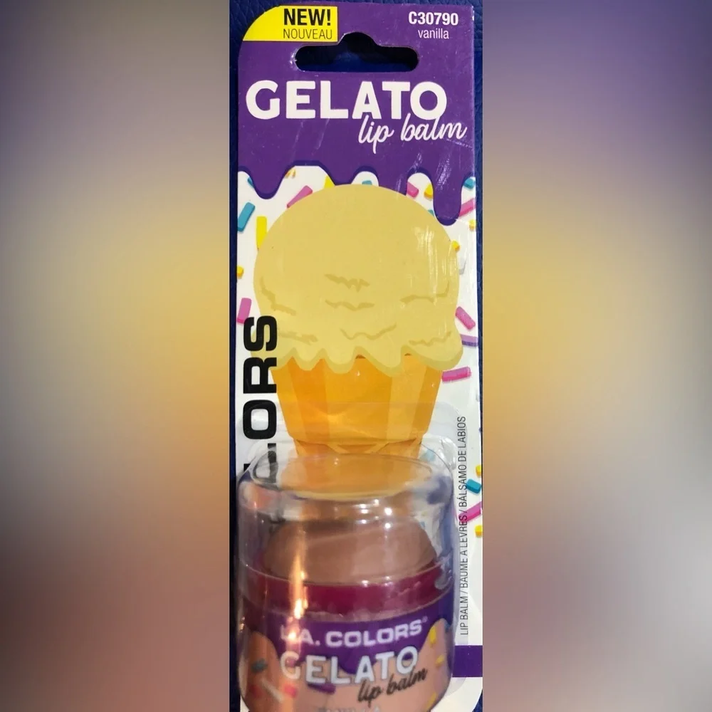 2pack gelato flavored lip gloss in chocolate strawberry mint orange &‎ vanilla